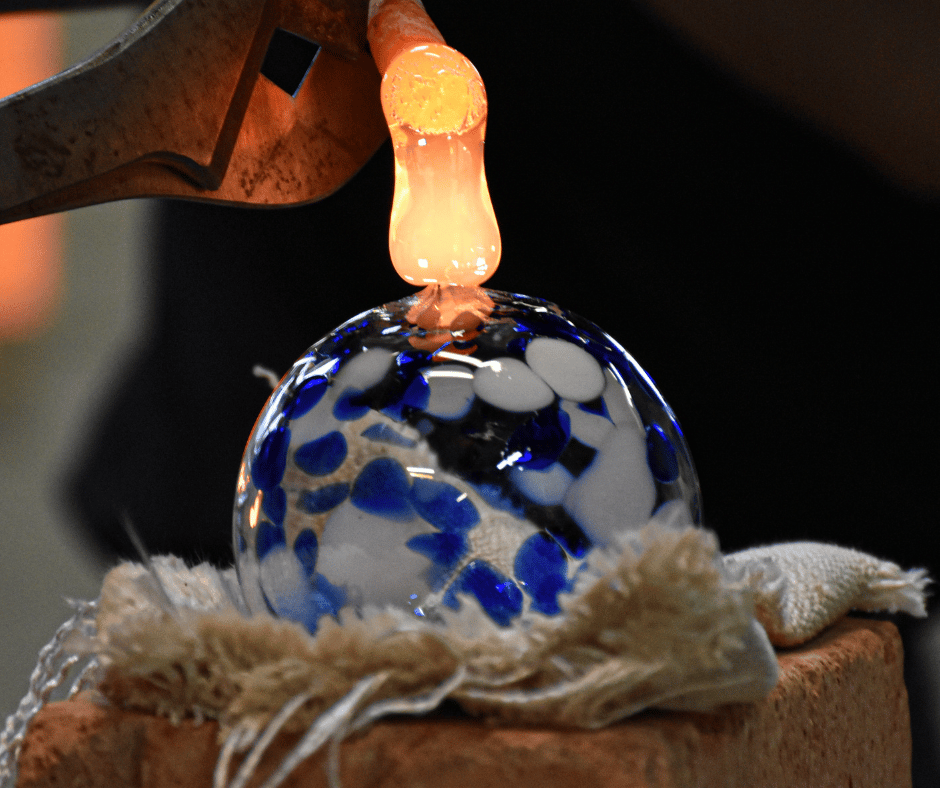 Finalisation de la boule de Noël